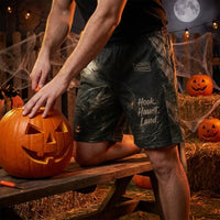 Hook Haunt Land Halloween Fishing Short Pants