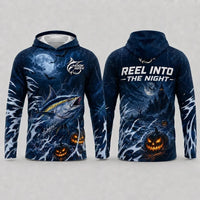 Hook Seek Reel Into The Night Halloween Hoodie