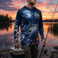 Hook Seek Reel Into The Night Halloween Hoodie