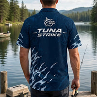 Hook Seek Tuna Strike Fishing Hawaiian Shirt