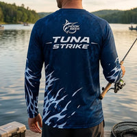 Hook Seek Tuna Strike Fishing Long Sleeve Shirt