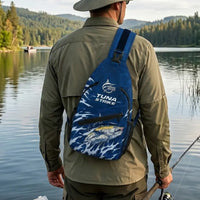 Hook Seek Tuna Strike Fishing Sling Bag