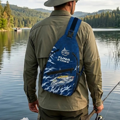 Hook Seek Tuna Strike Fishing Sling Bag