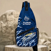 Hook Seek Tuna Strike Fishing Sling Bag