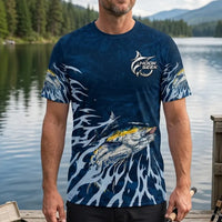 Hook Seek Tuna Strike Fishing T-Shirt