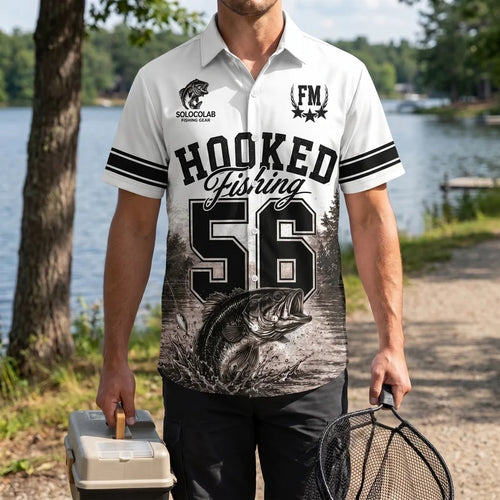 Hooked Fishing 56 Reel Life Hawaiian Shirt