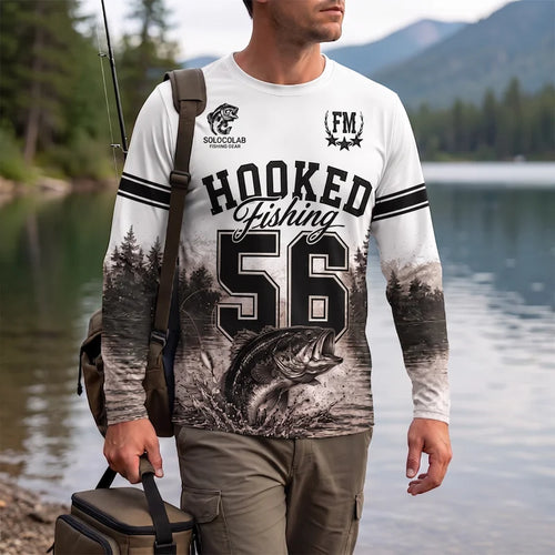 Hooked Fishing 56 Reel Life Long Sleeve Shirt