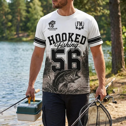 Hooked Fishing 56 Reel Life T-Shirt