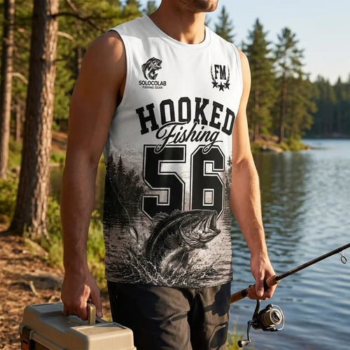 Hooked Fishing 56 Reel Life Tank Top