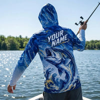 Hooked For Life Personalized Fishing Hoodie