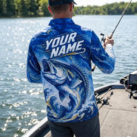 Hooked For Life Personalized Fishing Polo Long Sleeve Shirt