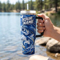 Hooked For Life Personalized Fishing Tumbler
