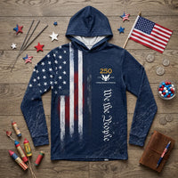 Hooked On Freedom 250th Anniversary Fishing Hoodie