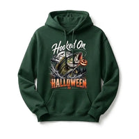 Hooked On Halloween Fishing Hoodie