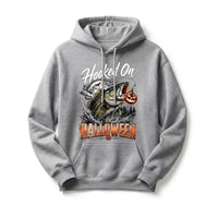 Hooked On Halloween Fishing Hoodie