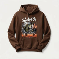 Hooked On Halloween Fishing Hoodie