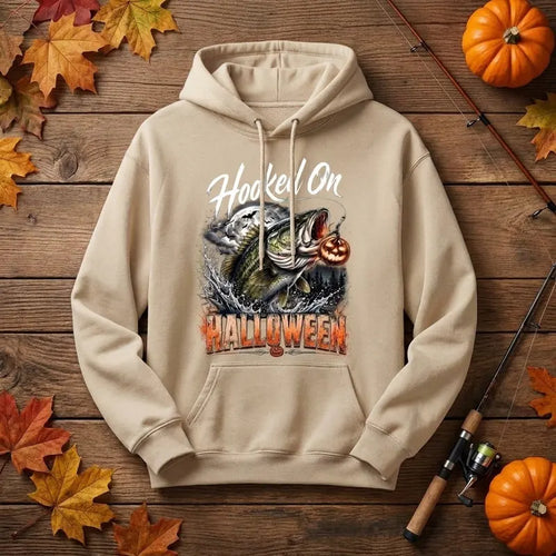 Hooked On Halloween Fishing Hoodie