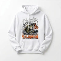 Hooked On Halloween Fishing Hoodie