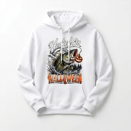 Hooked On Halloween Fishing Hoodie