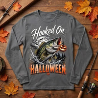 Hooked On Halloween Fishing Long Sleeve Shirt