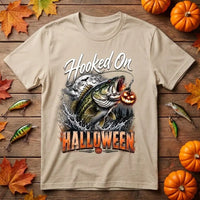 Hooked On Halloween Fishing T-Shirt