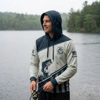Hooked On You USA Fishing Hoodie