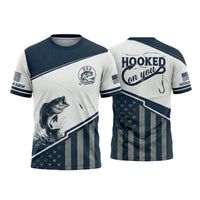 Hooked On You USA Fishing T-Shirt