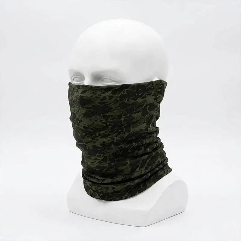 Hooked on Bass Fishing Neck Gaiter