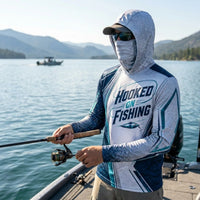 Hooked on Fishing Long-Sleeve Sun Protection Shirt