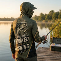 Hooked on Fishing Long-Sleeve Sun Protection Shirt