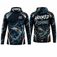 Hooked on Fishing Personalized Apparel