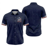 Hooked on Freedom Patriotic Fishing Hawaiian Shirt
