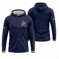 Hooked on Freedom Patriotic Fishing Hoodie