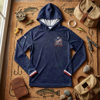 Hooked on Freedom Patriotic Fishing Hoodie