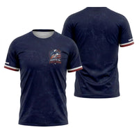 Hooked on Freedom Patriotic Fishing T-Shirt