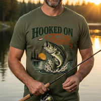 Hooked on Truth Bass Fishing T-Shirt – Vintage Angler Tee