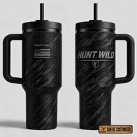 Hunt Wild Hex Camo USA 40oz Handled Tumbler