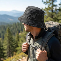 Hunt Wild Hex Camo USA Bucket Hat
