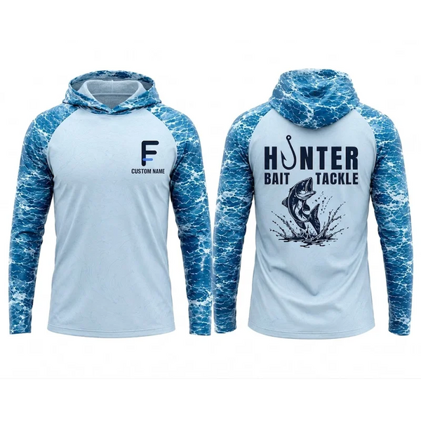 Hunter Bait & Tackle Personalized Fishing Hoodie