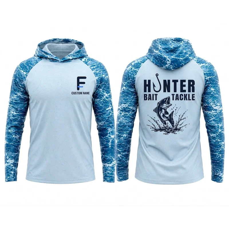 Hunter Bait & Tackle Personalized Fishing Hoodie