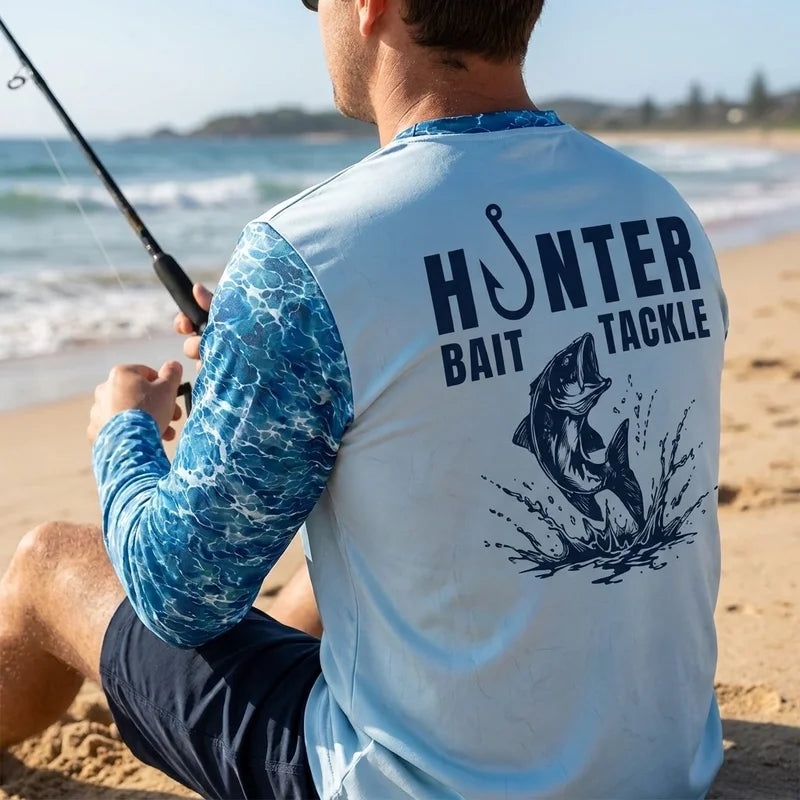 Hunter Bait & Tackle Personalized Fishing Long Sleeve Shirt 2026