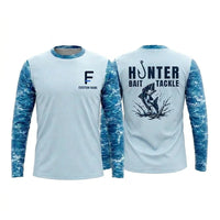Hunter Bait & Tackle Personalized Fishing Long Sleeve Shirt