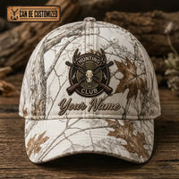 Personalized Hunting Club Realtree Camo Embroidered Cap