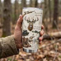 Hunting Life 20oz Skinny Tumbler