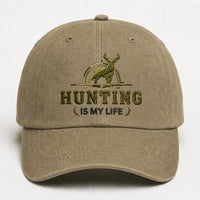 Hunting Life Embroidered Cap