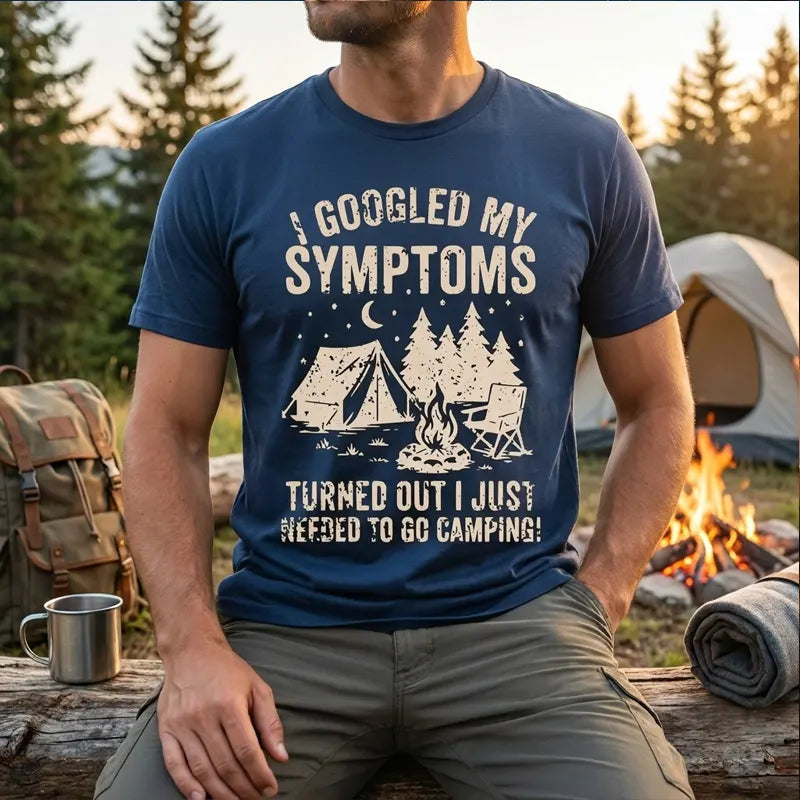 I Just Needed to Go Camping Funny Camping T-Shirt