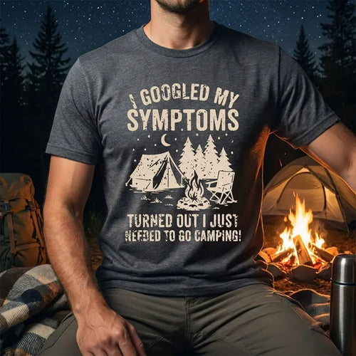 I Just Needed to Go Camping Funny Camping T-Shirt