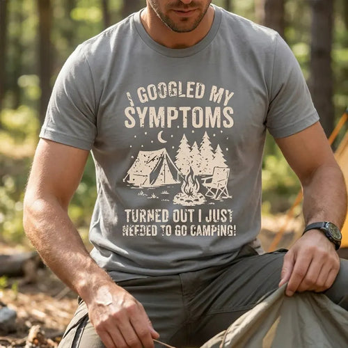 I Just Needed to Go Camping Funny Camping T-Shirt