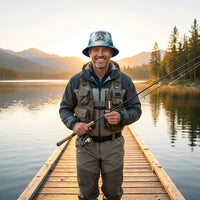 I Just Want To Fishing Lifestyle Bucket Hat