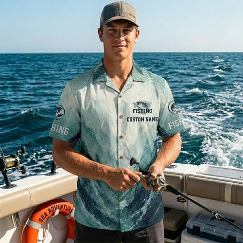 I Just Want To Fishing Lifestyle Hawaiian Shirt